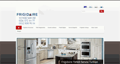 Desktop Screenshot of frigidaireyetkiliservisi.com