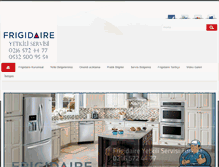 Tablet Screenshot of frigidaireyetkiliservisi.com